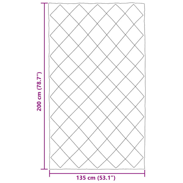 Sommerdecke Hellgrau 220x260 cm Mikrofaser