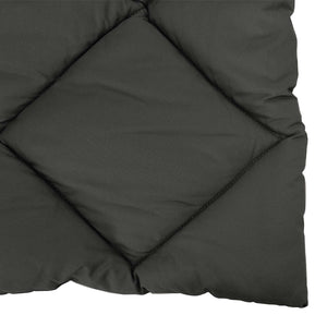 Anthrazit Ganzjahresbettdecke 240x260 cm
