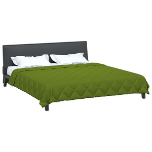 Grüne Ganzjahresbettdecke 200x240 cm