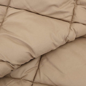 Ganzjahresbettdecke Taupe 155x200 cm