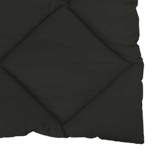 Ganzjahresbettdecke Schwarz 155x220 cm