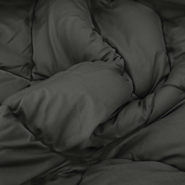 vidaXL Winter Duvet Anthracite 155 x 220 cm Microfiber