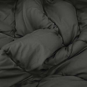 vidaXL Winter Duvet Anthracite 220 x 240 cm Microfiber