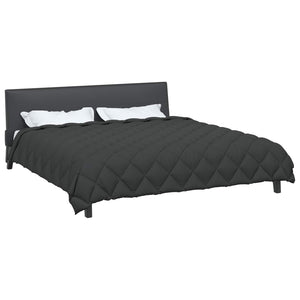 Anthrazit Winterbettdecke 240x260 cm