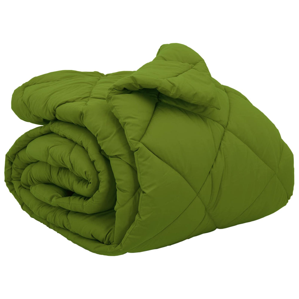 vidaXL Winter Duvet Green 200 x 220 cm Microfiber
