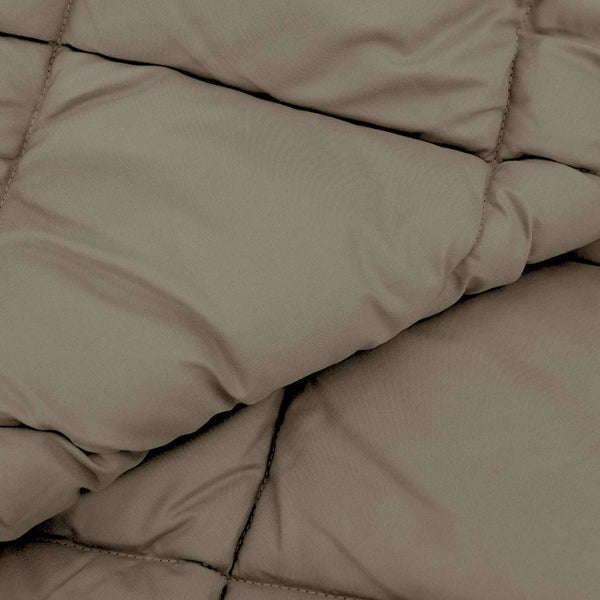 vidaXL Winter Duvet Light Grey 155 x 220 cm Microfiber