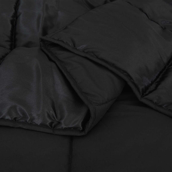 Schwarze Sommerdecke 220x240 cm