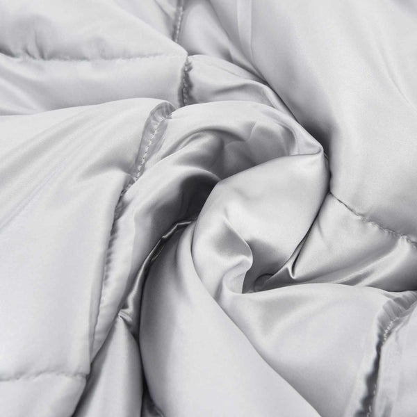 Ganzjahresbettdecke Silber 140x220 cm