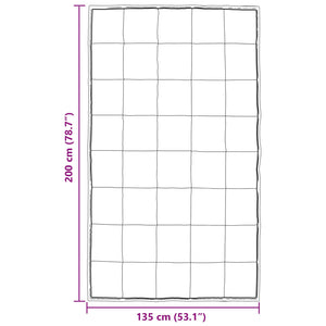 Winterbettdecke Silber 135x200 cm