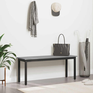 Graue Sonoma Bank 110 cm