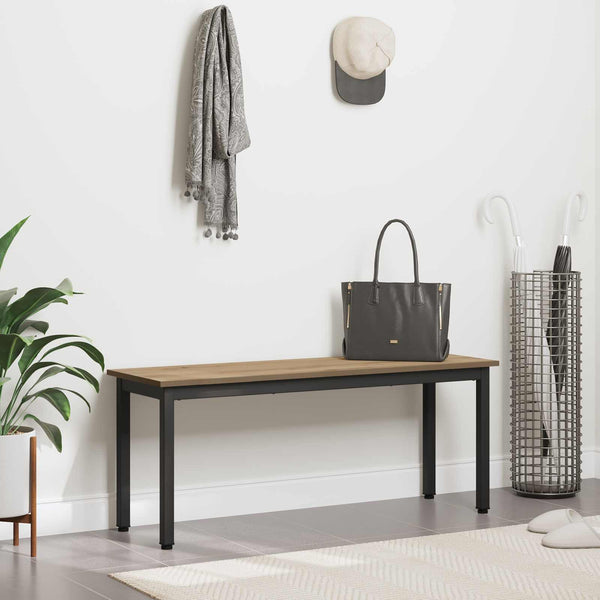 Eichenbank 110 cm für Ess- und Wohnzimmer