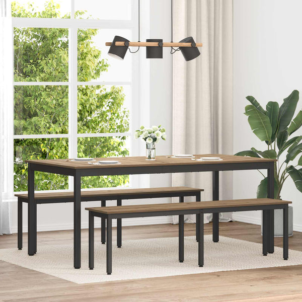Eichenbank 160 cm für Ess- & Wohnzimmer