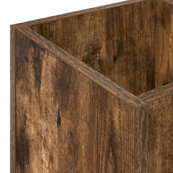 Holz Schirmständer Geräucherte Eiche
