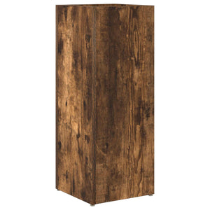 Holz Schirmständer Geräucherte Eiche