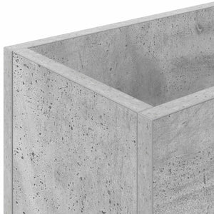 Schirmständer Beton Grau Holzwerkstoff