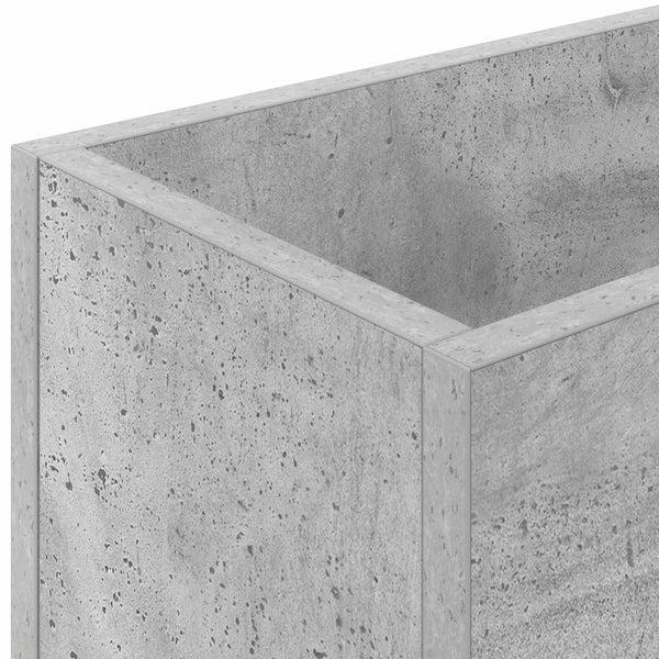 Schirmständer Beton Grau Holzwerkstoff