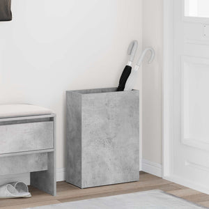 Schirmständer Beton Grau Holzwerkstoff