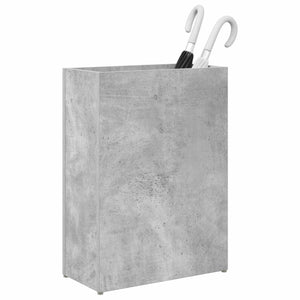 Schirmständer Beton Grau Holzwerkstoff