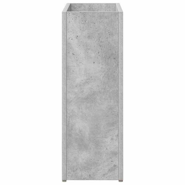 Schirmständer Beton Grau Holzwerkstoff
