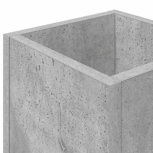 Schirmständer Beton Grau Holzwerkstoff