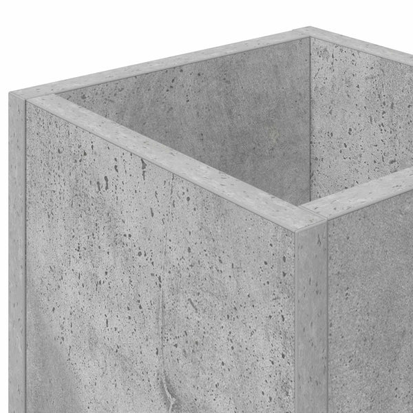 Schirmständer Beton Grau Holzwerkstoff