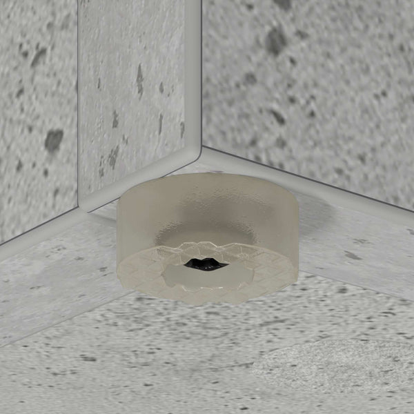 Schirmständer Beton Grau Holzwerkstoff