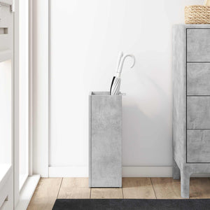 Schirmständer Beton Grau Holzwerkstoff