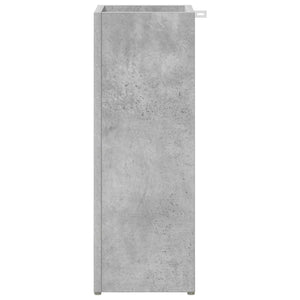 Schirmständer Beton Grau Holzwerkstoff