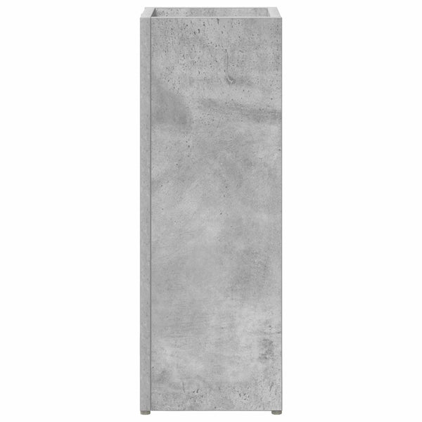 Schirmständer Beton Grau Holzwerkstoff