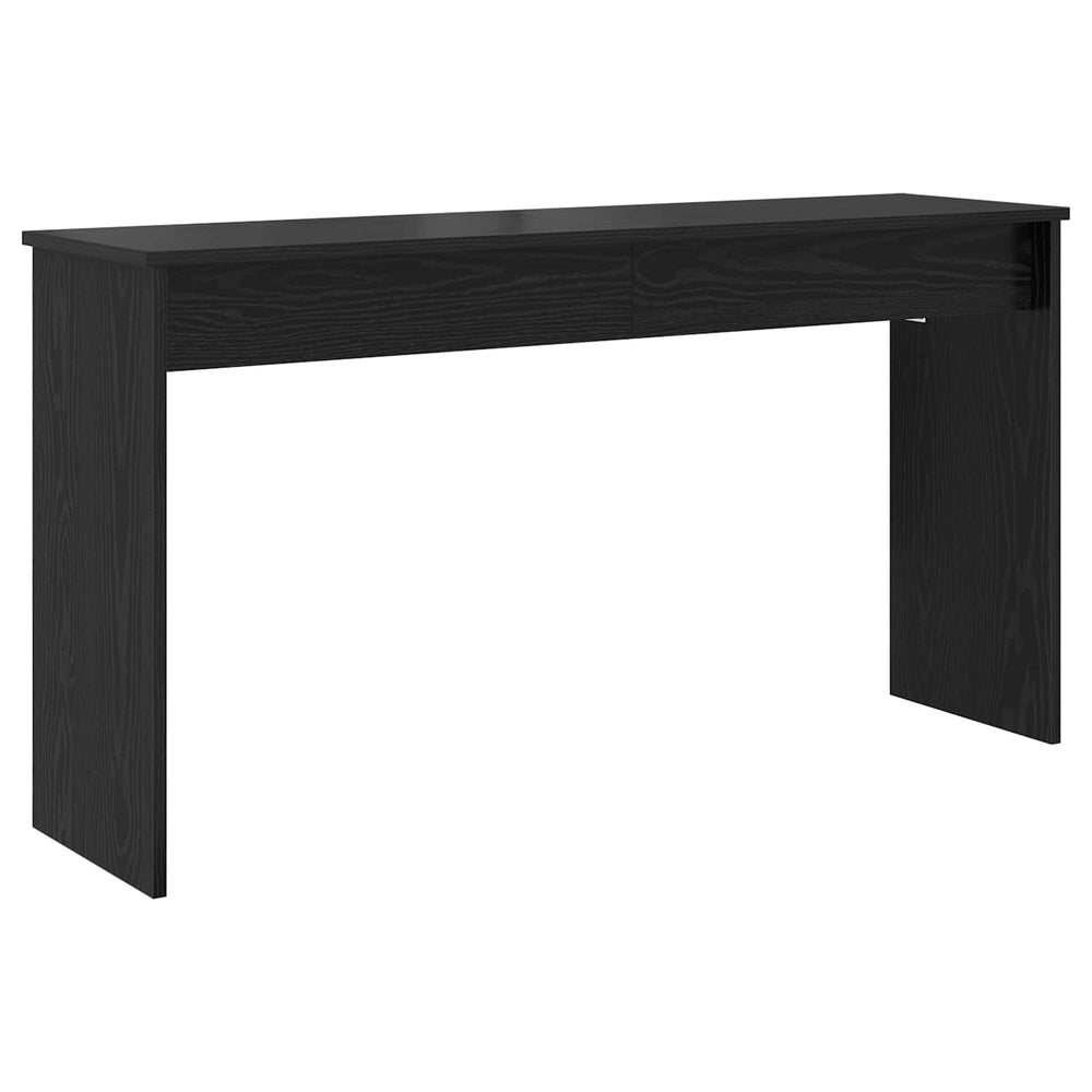 vidaXL Support de piano Noir Chêne 120 x 32 x 64 cm