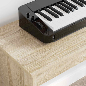 Keyboardständer Sonoma Eiche 120 cm