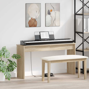 Keyboardständer Sonoma Eiche 120 cm