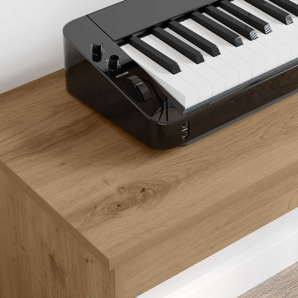 Keyboardständer Artisan Eiche 120x32x64 cm