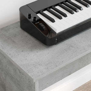 Keyboardständer Betongrau