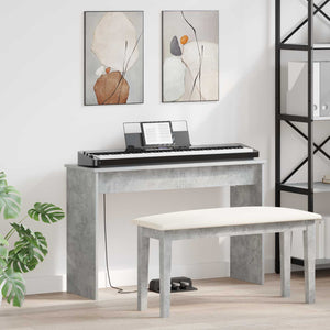 Keyboardständer Betongrau