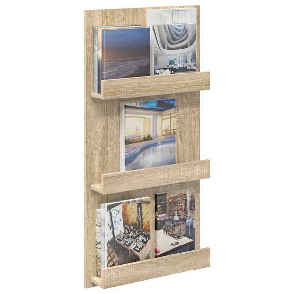 Magazinregal Sonoma Eiche 51x102 cm
