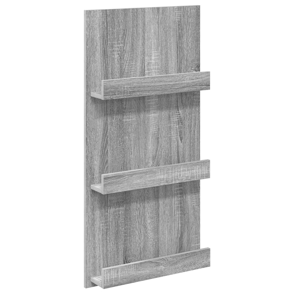 Magazinregal Sonoma Grau 51x102 cm