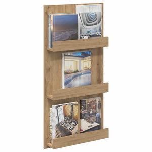 Zeitschriftenregal Artisan Eiche 102 cm