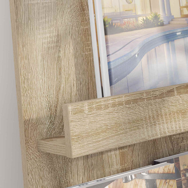 Magazinregal Sonoma-Eiche 43x102 cm