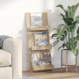 Magazinregal Sonoma-Eiche 43x102 cm