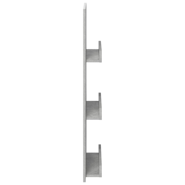 Zeitschriftenregal Beton Grau 43x102 cm