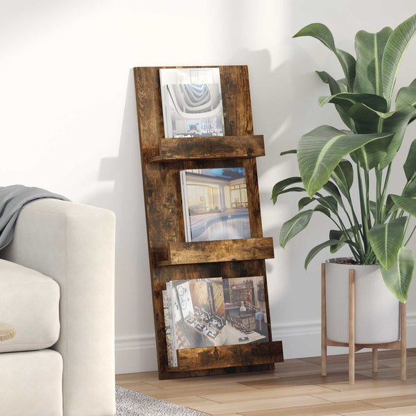 Magazinregal Geräucherte Eiche 102cm