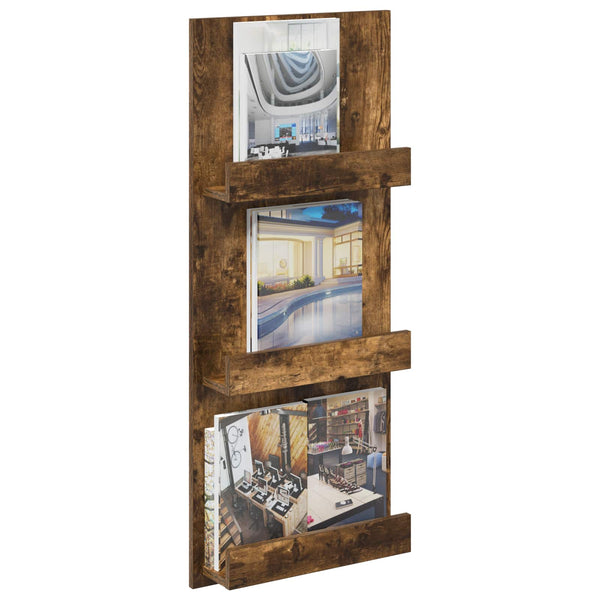 Magazinregal Geräucherte Eiche 102cm