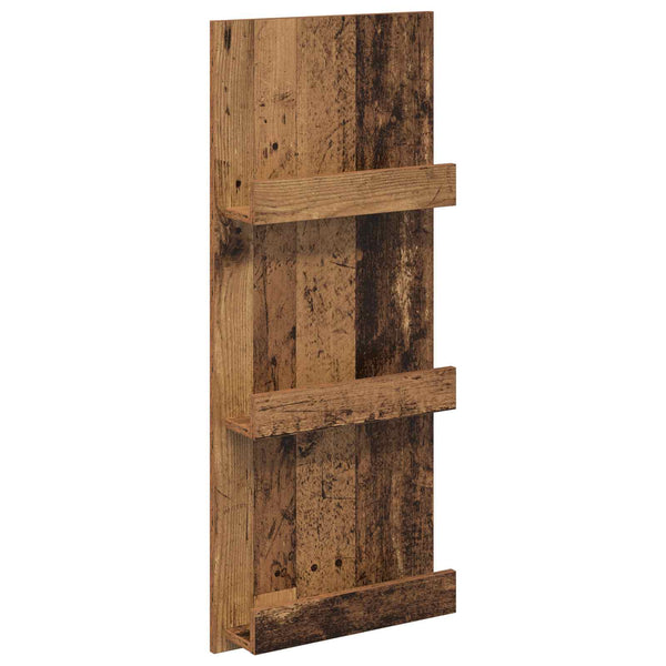 Zeitschriftenregal Altholz 43x102cm