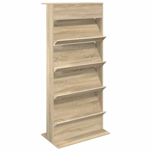 Zeitschriftenregal Sonoma-Eiche 70x41x156 cm