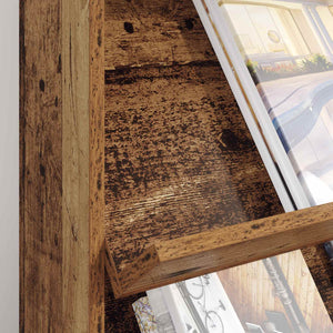 Zeitschriftenregal Altholz 70x41x156cm