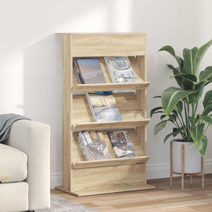 Magazinregal Sonoma-Eiche 70x41x126cm