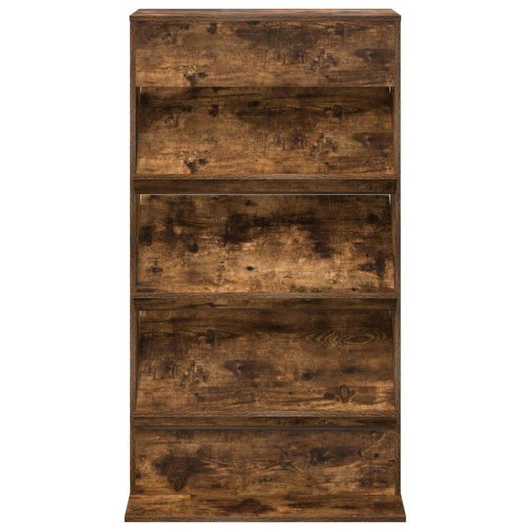 Magazinregal Geräucherte Eiche 70x41x126 cm