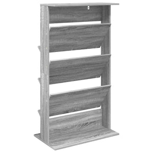 Zeitschriftenregal Sonoma Grau 70x41x126cm