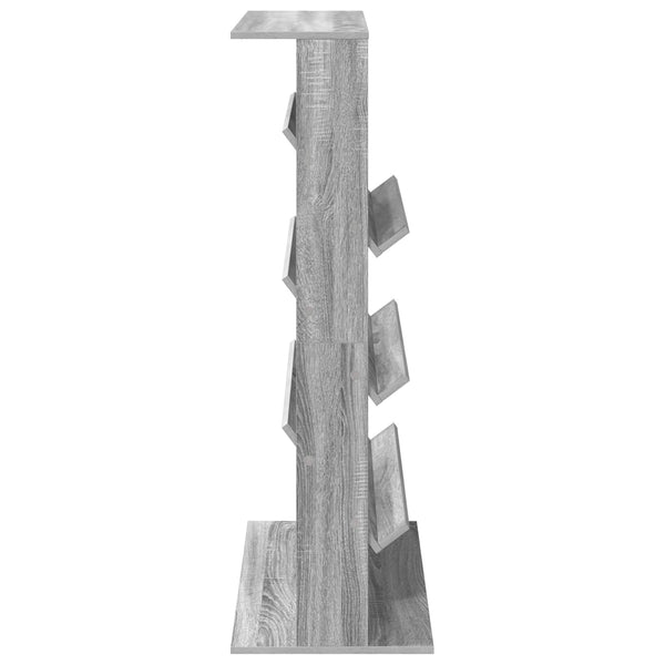 Zeitschriftenregal Sonoma Grau 70x41x126cm
